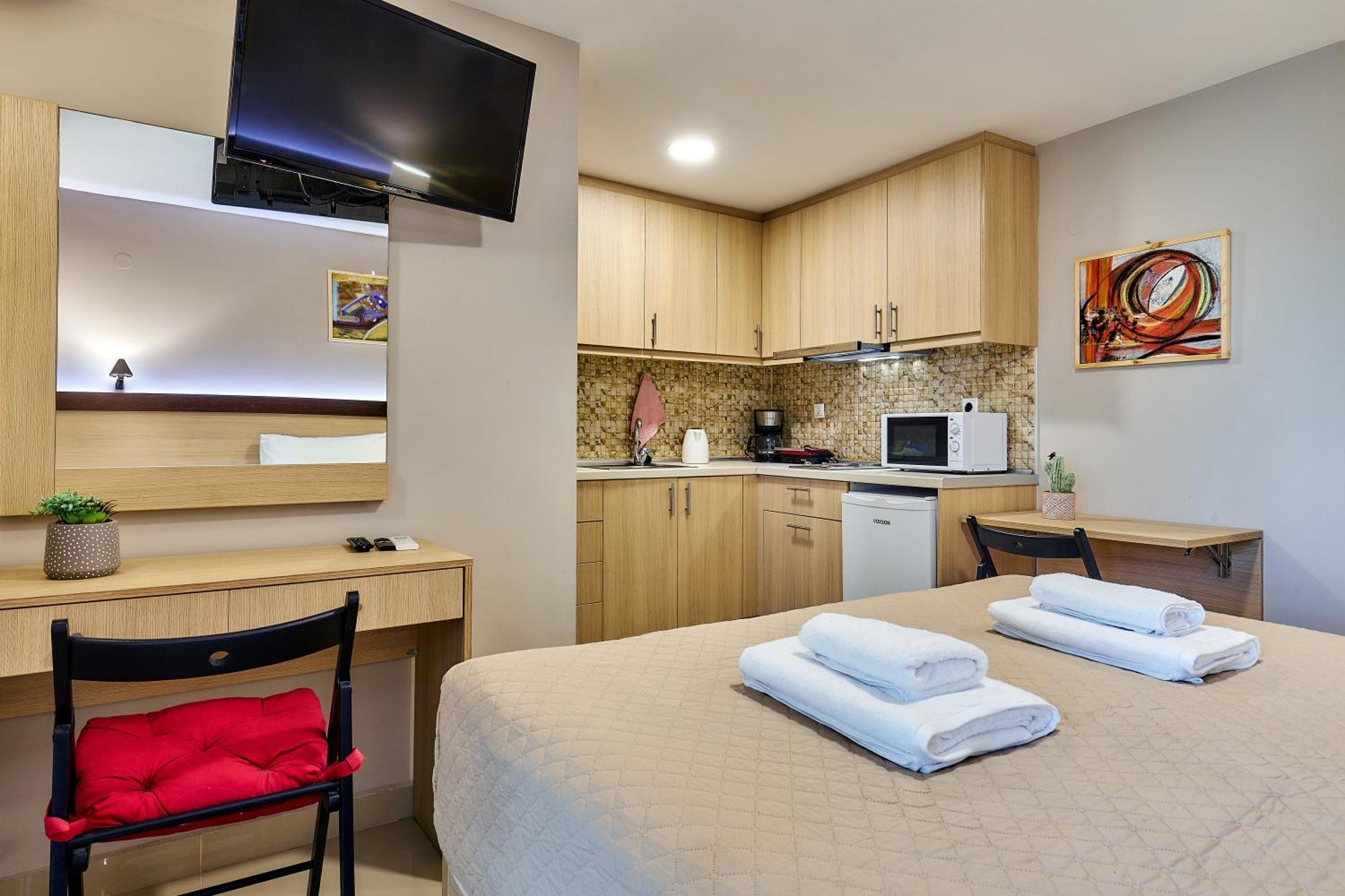 Dorian Boutique Hotel-Apartments แอร์ซอนิสซอส ภายนอก รูปภาพ